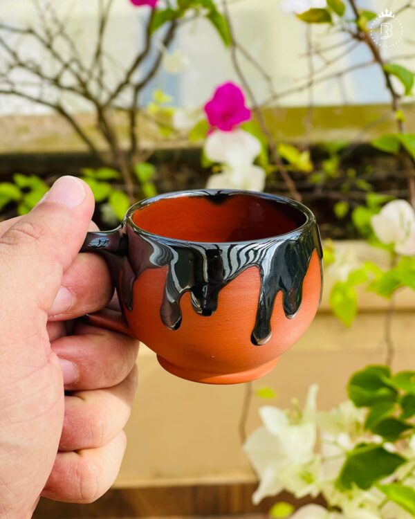 Ceramic Coating Terracotta Tea Cup - Image 3